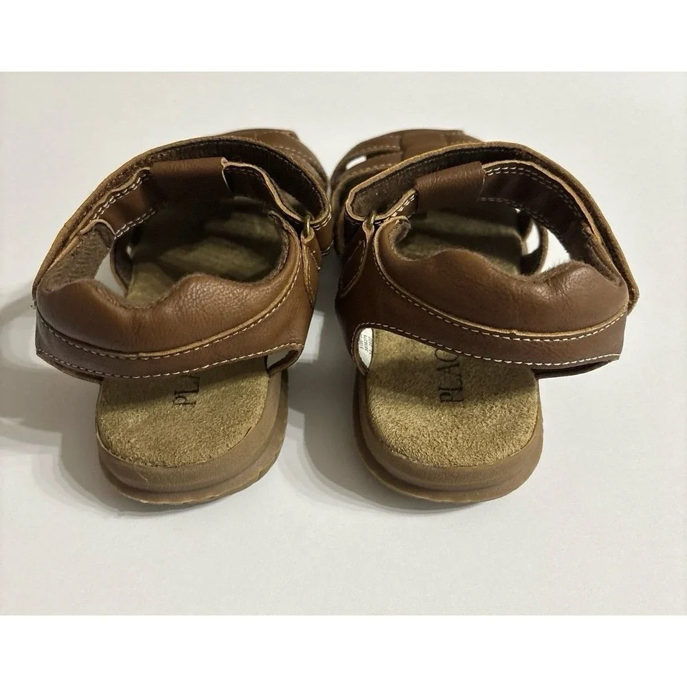 Children's Place Brown Sandals (sz. 1 boys) 2000s style